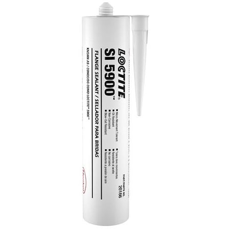 Henkel Gasketing, RTV Silicone, Multipurpose, Black, 300 Ml SI 5900 300ML IDH 212184